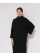 czarna sukienka/sweter COS