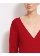 alpaca czerwony quintessence weave and knits