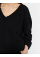 sweter czarny angora