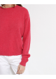 uniqlo różowy sweter grubszy