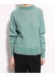 sweter zielony h&m mohair wool blend