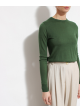 Sweter welniany zielony Uniqlo